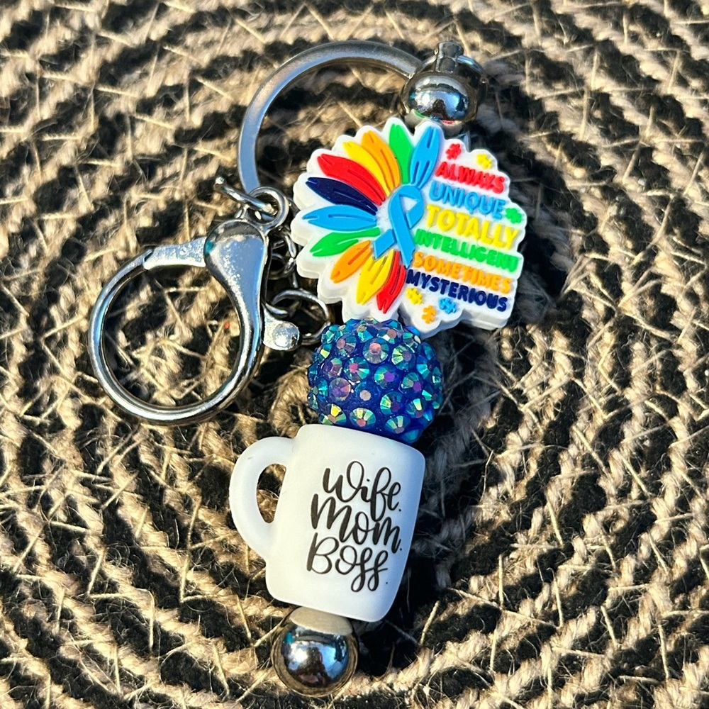 Autism Awareness Keychain